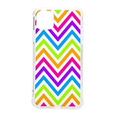 Bright Chevron Iphone 11 Pro Max 6 5 Inch Tpu Uv Print Case by GardenOfOphir