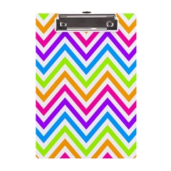 Bright Chevron A5 Acrylic Clipboard