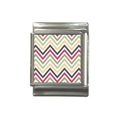 Colorful Chevron Italian Charm (13mm) by GardenOfOphir