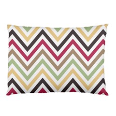 Colorful Chevron Pillow Case (two Sides) by GardenOfOphir