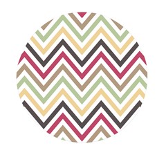 Colorful Chevron Mini Round Pill Box (pack Of 3) by GardenOfOphir