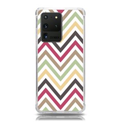 Colorful Chevron Samsung Galaxy S20 Ultra 6 9 Inch Tpu Uv Case