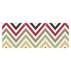 Colorful Chevron Banner And Sign 8  X 3 