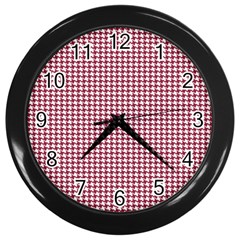 Pattern 93 Wall Clock (black) by GardenOfOphir