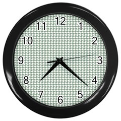 Pattern 97 Wall Clock (black) by GardenOfOphir