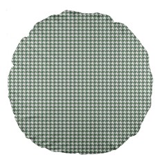 Pattern 97 Large 18  Premium Flano Round Cushions by GardenOfOphir