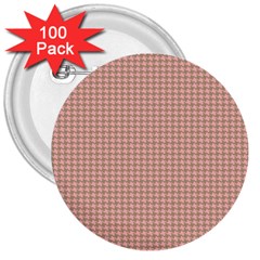 Pattern 100 3  Buttons (100 Pack)  by GardenOfOphir