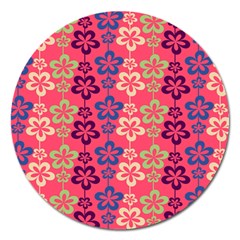 Pattern 102 Magnet 5  (round) by GardenOfOphir