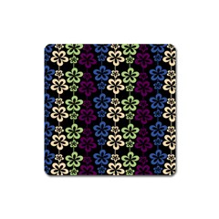 Pattern 103 Square Magnet by GardenOfOphir