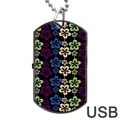 Pattern 103 Dog Tag Usb Flash (two Sides) by GardenOfOphir