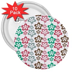 Pattern 105 3  Buttons (10 Pack)  by GardenOfOphir