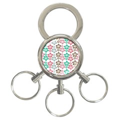 Pattern 105 3-ring Key Chain by GardenOfOphir