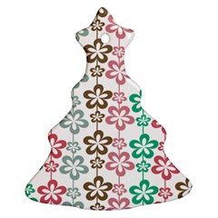 Pattern 105 Christmas Tree Ornament (two Sides) by GardenOfOphir