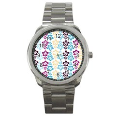 Pattern 104 Sport Metal Watch by GardenOfOphir