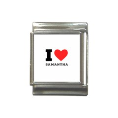 I Love Samantha Italian Charm (13mm) by ilovewhateva