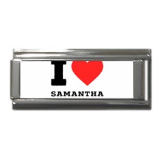 I Love Samantha Superlink Italian Charm (9mm) by ilovewhateva