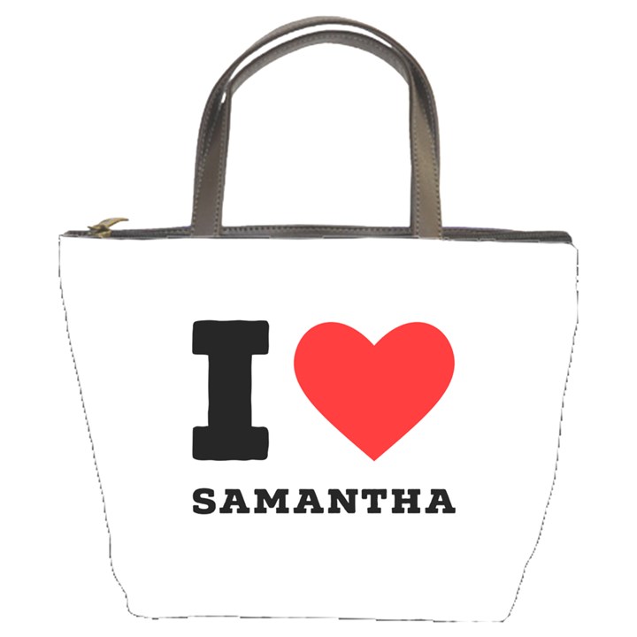 I love samantha Bucket Bag