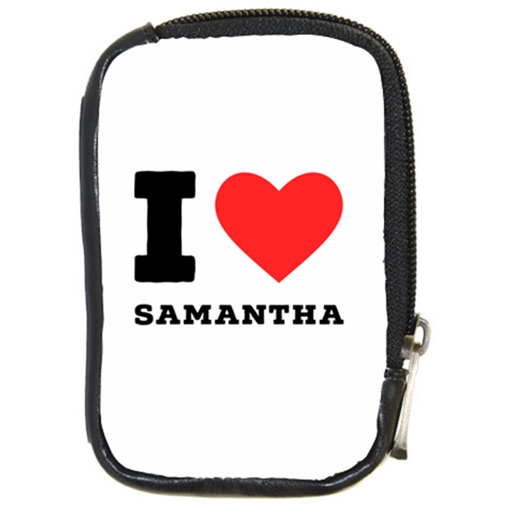 I love samantha Compact Camera Leather Case