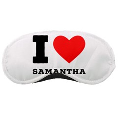 I Love Samantha Sleeping Mask by ilovewhateva