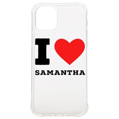 I Love Samantha Iphone 12/12 Pro Tpu Uv Print Case by ilovewhateva