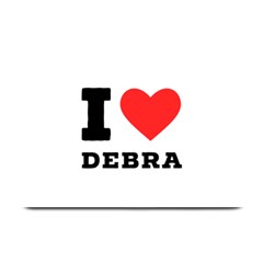 I Love Debra Plate Mats by ilovewhateva