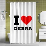 I love debra Shower Curtain 48  x 72  (Small)  Curtain(48  X 72 ) - 42.18 x64.8  Curtain(48  X 72 )