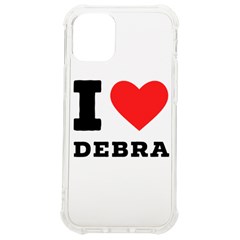 I Love Debra Iphone 12 Mini Tpu Uv Print Case	