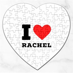 I Love Rachel Jigsaw Puzzle (heart) by ilovewhateva