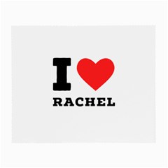 I Love Rachel Small Glasses Cloth (2 Sides) by ilovewhateva