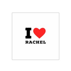 I Love Rachel Satin Bandana Scarf 22  X 22  by ilovewhateva