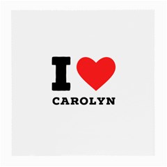 I Love Carolyn Medium Glasses Cloth by ilovewhateva