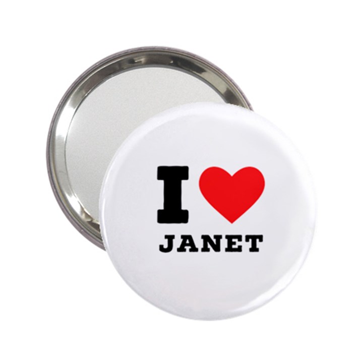 I love janet 2.25  Handbag Mirrors