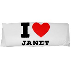 I Love Janet Body Pillow Case (dakimakura) by ilovewhateva