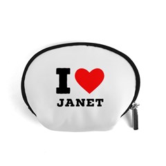 I Love Janet Accessory Pouch (small) by ilovewhateva