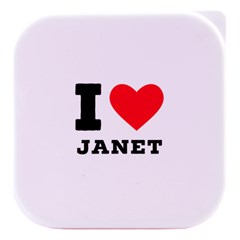 I Love Janet Stacked Food Storage Container by ilovewhateva