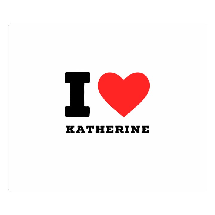 I love katherine Premium Plush Fleece Blanket (Small)