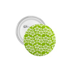 Lime Green Flowers Pattern 1 75  Buttons by GardenOfOphir