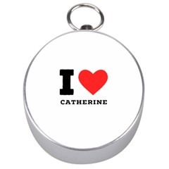 I Love Catherine Silver Compasses by ilovewhateva