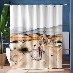 10 Shower Curtain 60  X 72  (medium) by NerdPrincessTs