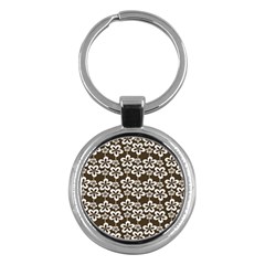 Pattern 109 Key Chain (round)