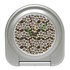 Pattern 109 Travel Alarm Clock by GardenOfOphir