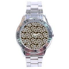 Pattern 109 Stainless Steel Analogue Watch by GardenOfOphir