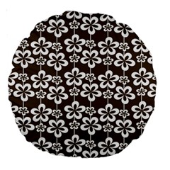 Pattern 109 Large 18  Premium Round Cushions by GardenOfOphir