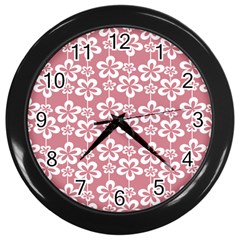 Pattern 107 Wall Clock (black) by GardenOfOphir