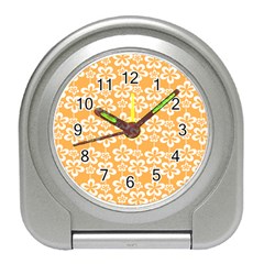 Pattern 110 Travel Alarm Clock by GardenOfOphir