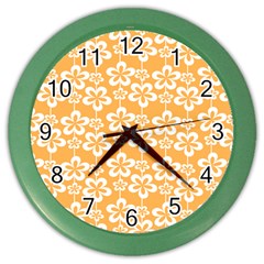 Pattern 110 Color Wall Clock by GardenOfOphir