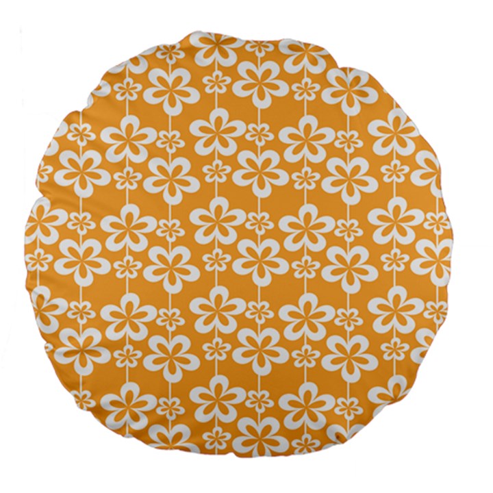 Pattern 110 Large 18  Premium Flano Round Cushions