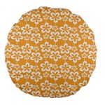 Pattern 110 Large 18  Premium Flano Round Cushions Back