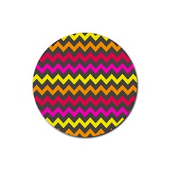 Pattern 113 Rubber Round Coaster (4 Pack) by GardenOfOphir