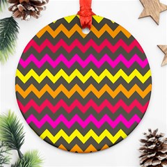 Pattern 113 Round Ornament (two Sides) by GardenOfOphir